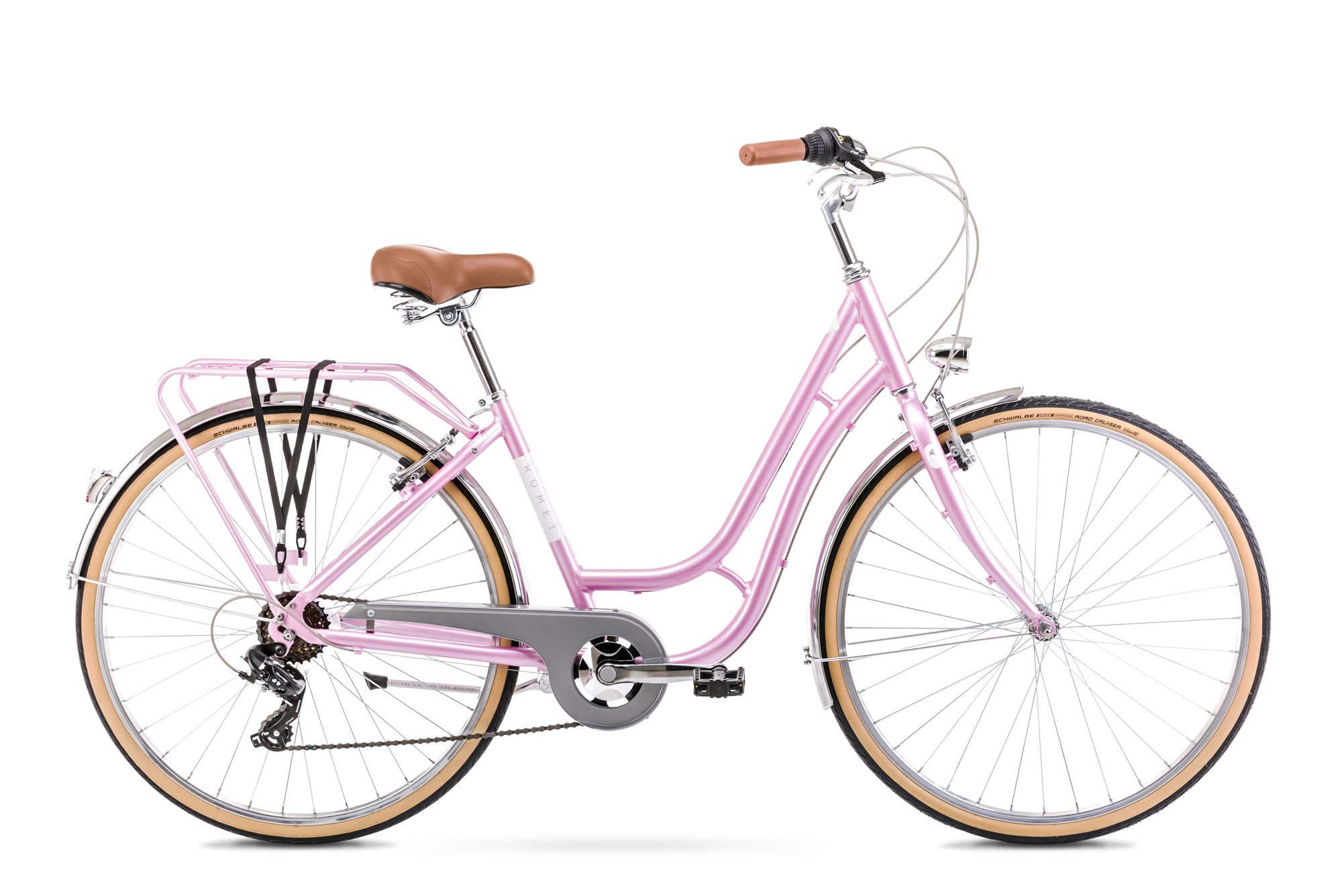 Bicicleta de oras pentru femei Romet Luiza Eco 26 M/18 Roz 2023