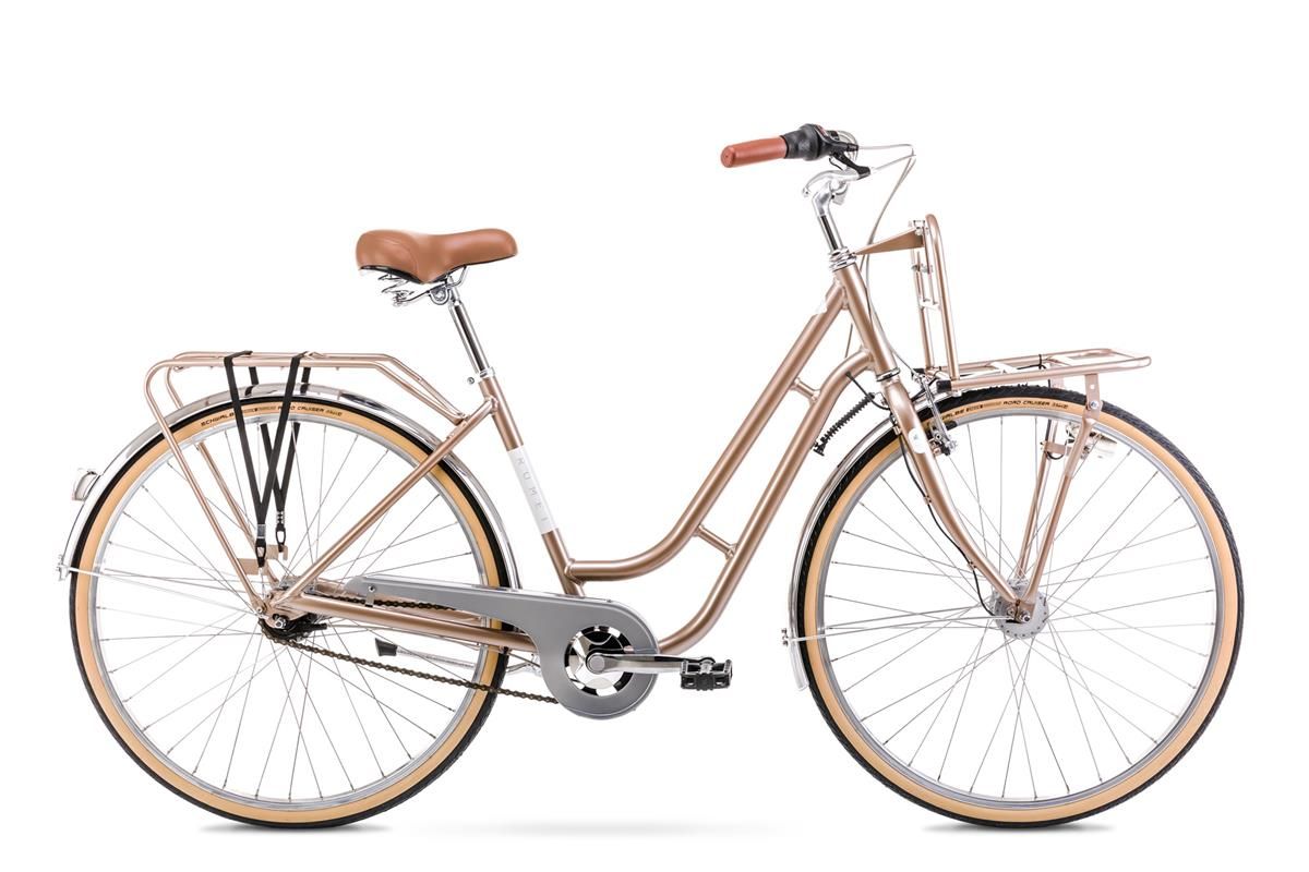 Bicicleta de oras pentru femei Romet Luiza Lux 26 M/18 Bej 2023 biciclop.eu imagine noua