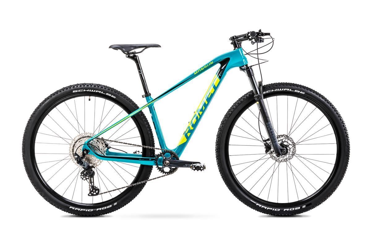 Bicicleta MTB – XC pentru barbati Romet Monsun SLX Turcoaz/Lime 2023 biciclop.eu imagine noua