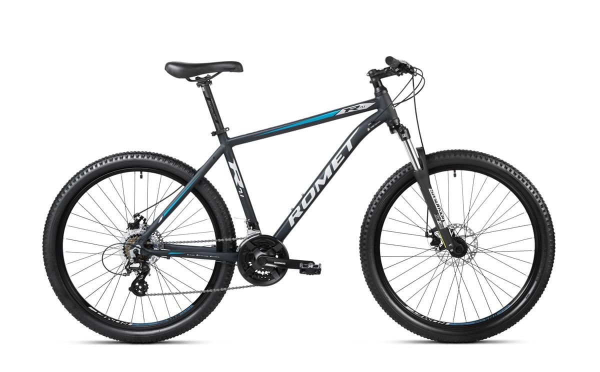 Bicicleta de munte pentru barbati Romet Rambler R7.1 Negru/Turcoaz/Argintiu 2023 biciclop.eu imagine noua