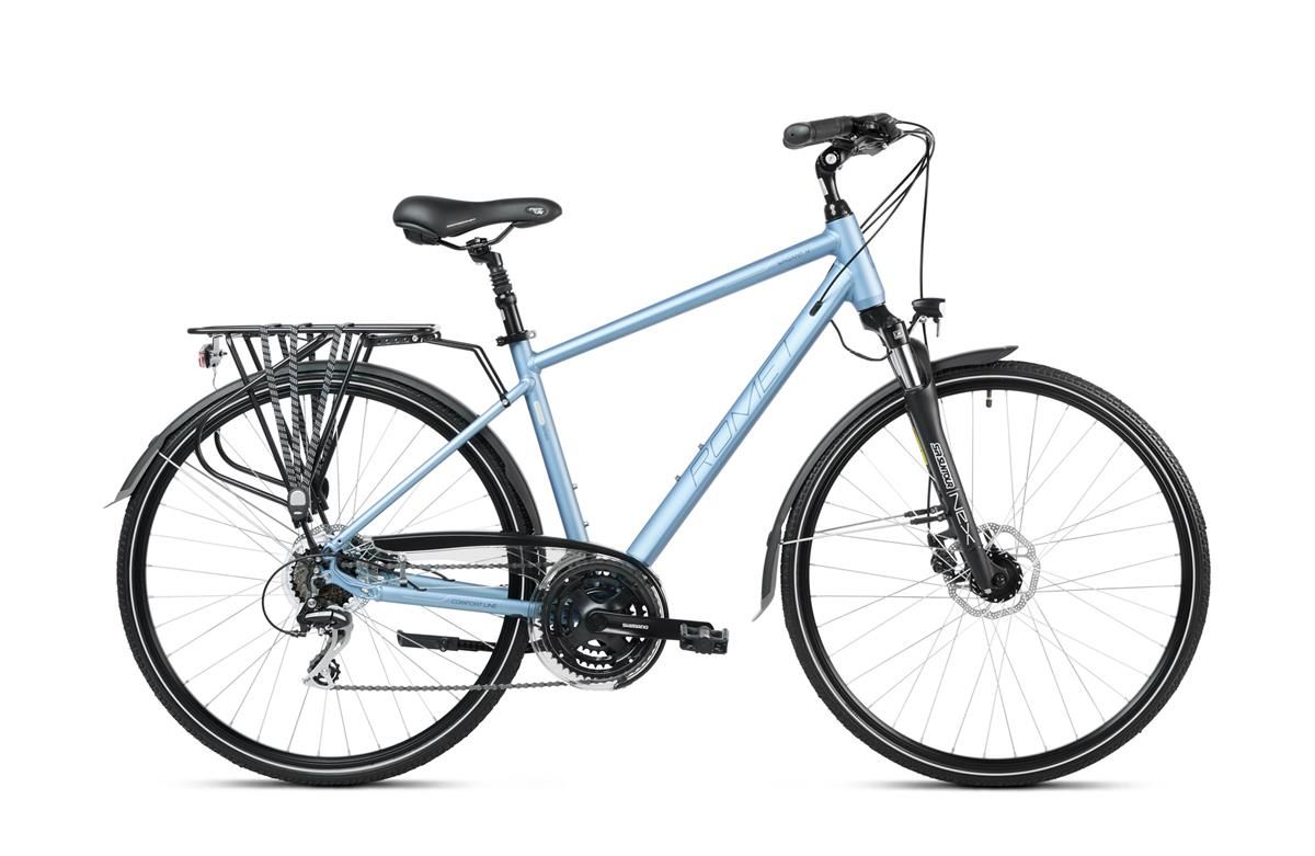 Bicicleta de trekking/oras pentru barbati Romet Wagant 4 Albastru/Bleumarin 2023 biciclop.eu imagine noua