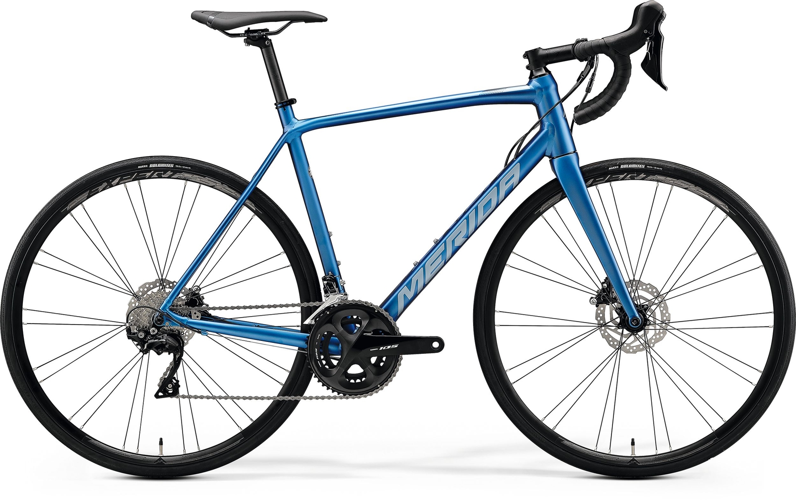 Bicicleta de sosea Merida Scultura Disc 400 Albastru/Argintiu 2020 imagine
