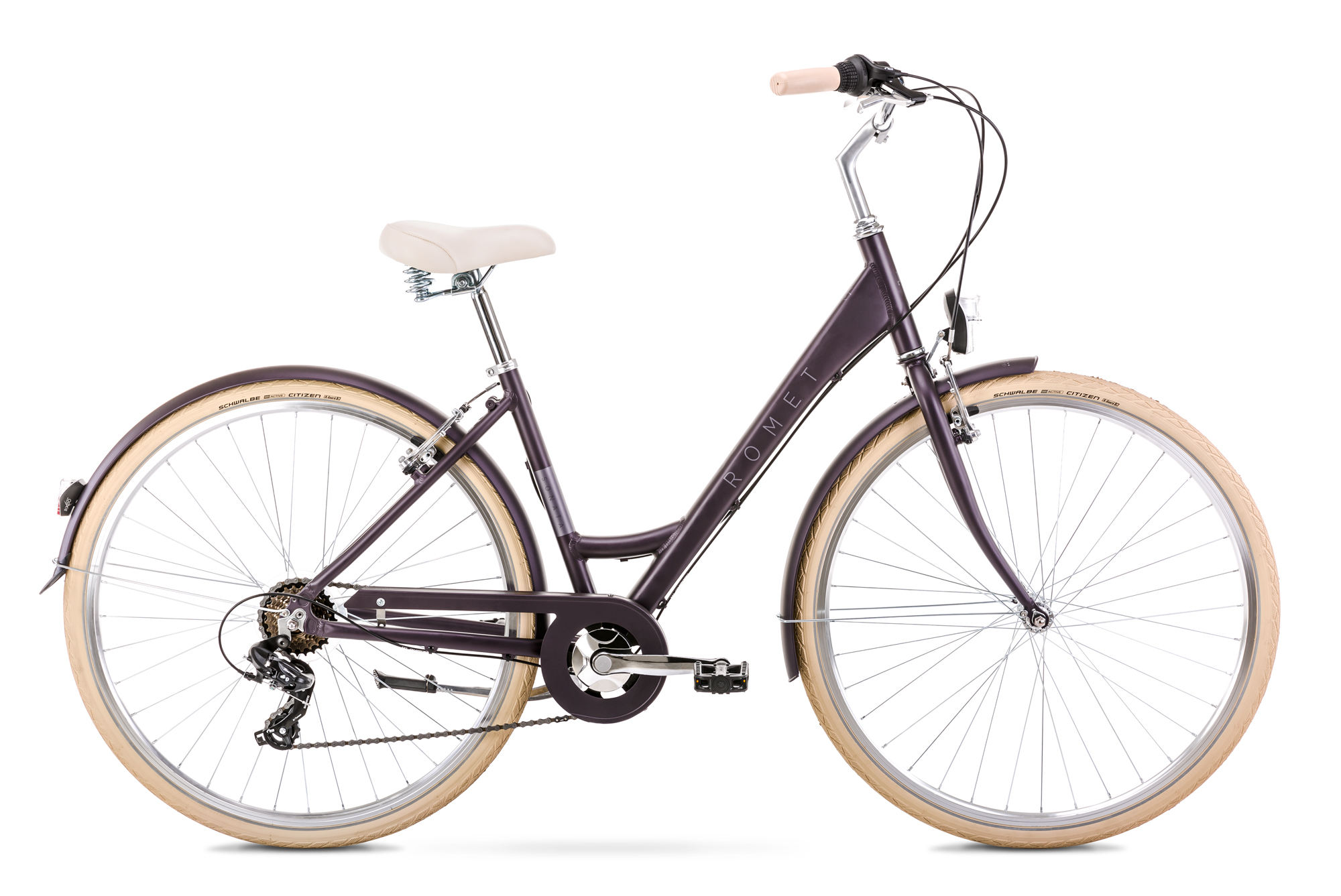 Bicicleta de oras pentru femei Romet Sonata 26 Eco Violet 2022 biciclop.eu imagine noua