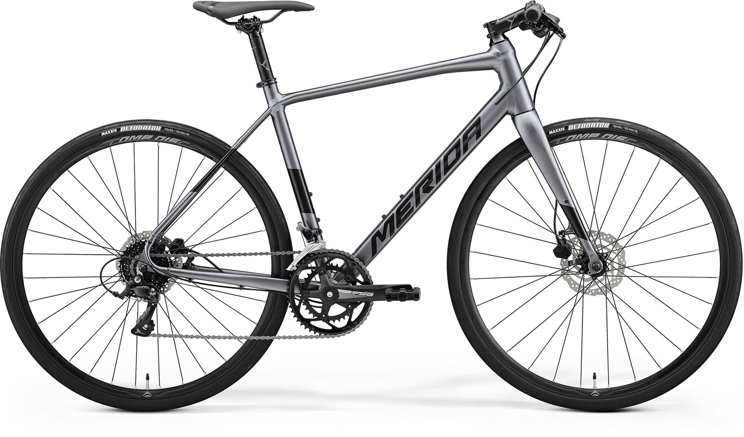 Bicicleta de Sosea Merida Speeder 200 Argintiu/Negru 2022