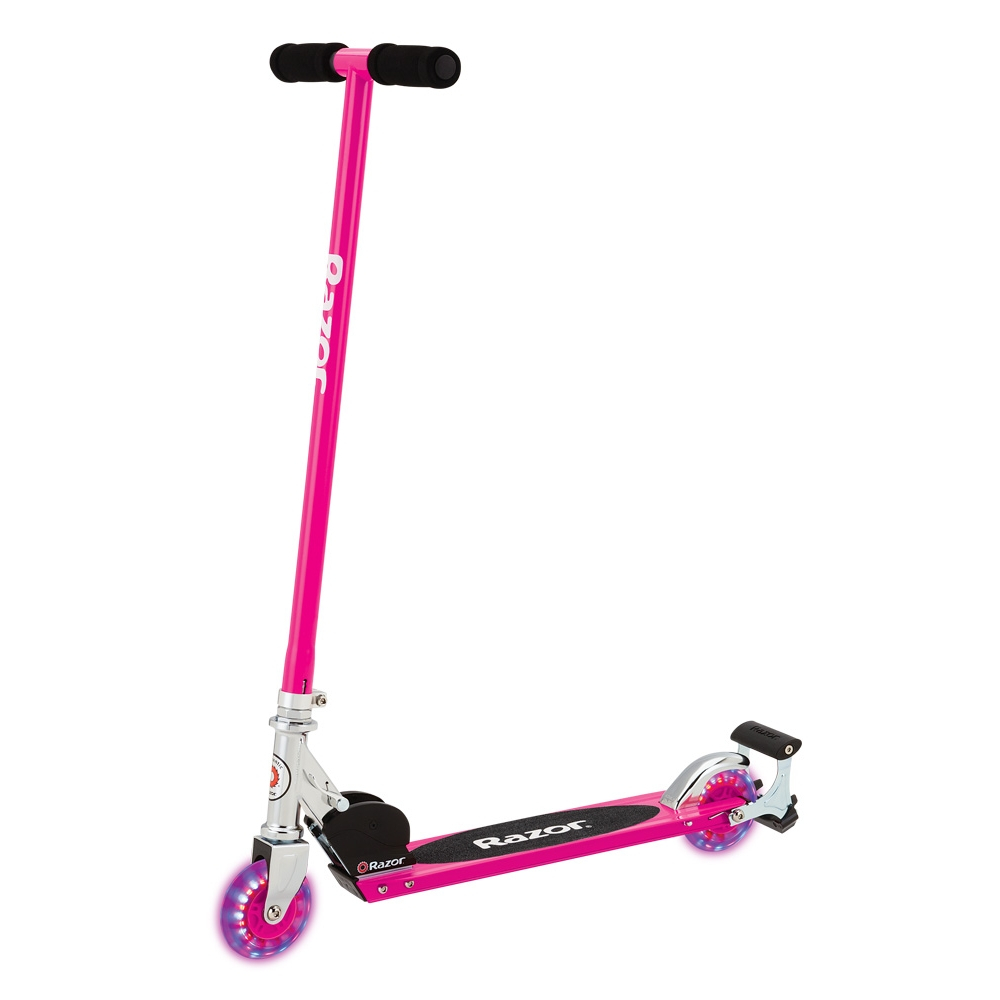 Trotineta pliabila cu scantei pentru copii 8+ ani Razor S Spark Sport Roz biciclop.eu imagine 2022
