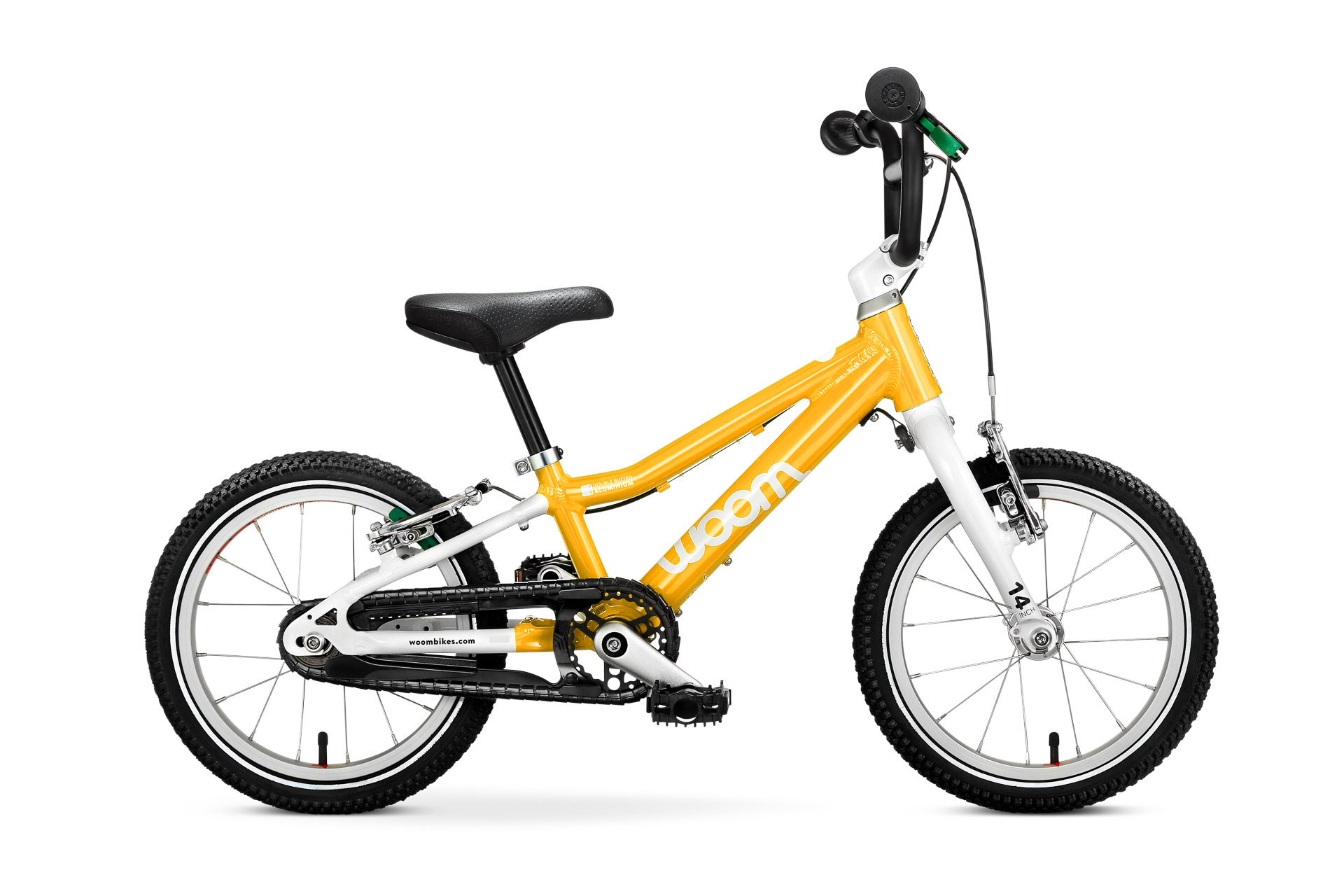 Bicicleta pentru copii Woom 2 Galben biciclop.eu imagine noua