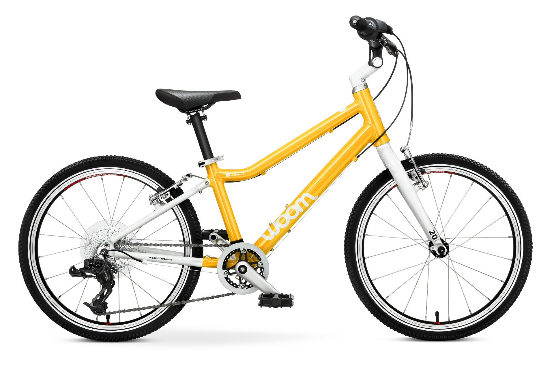 Bicicleta pentru copii Woom 4 Galben /Biciclete imagine 2022