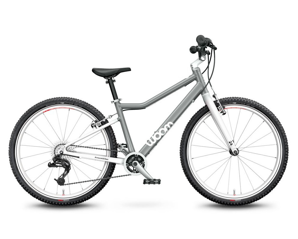 Bicicleta pentru copii Woom 5 Gri deschis /Biciclete imagine 2022