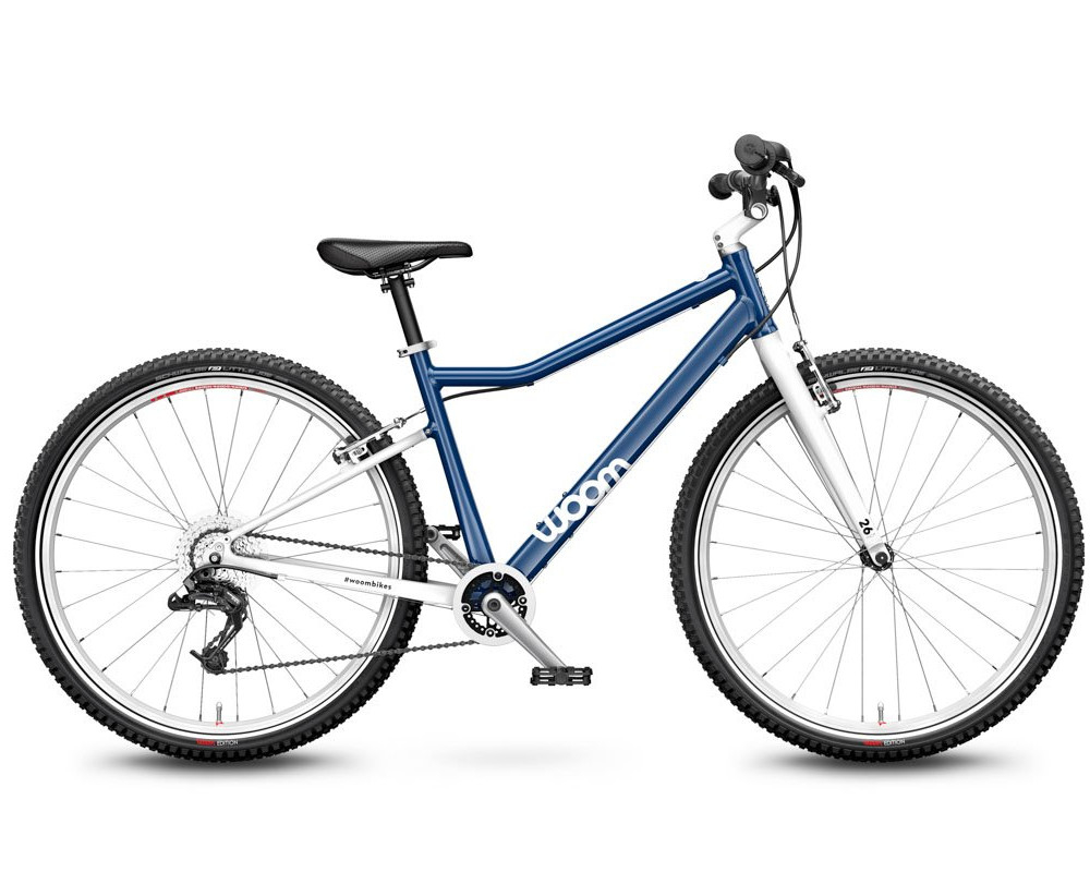 Bicicleta pentru copii Woom 6 Albastru inchis /Biciclete imagine 2022