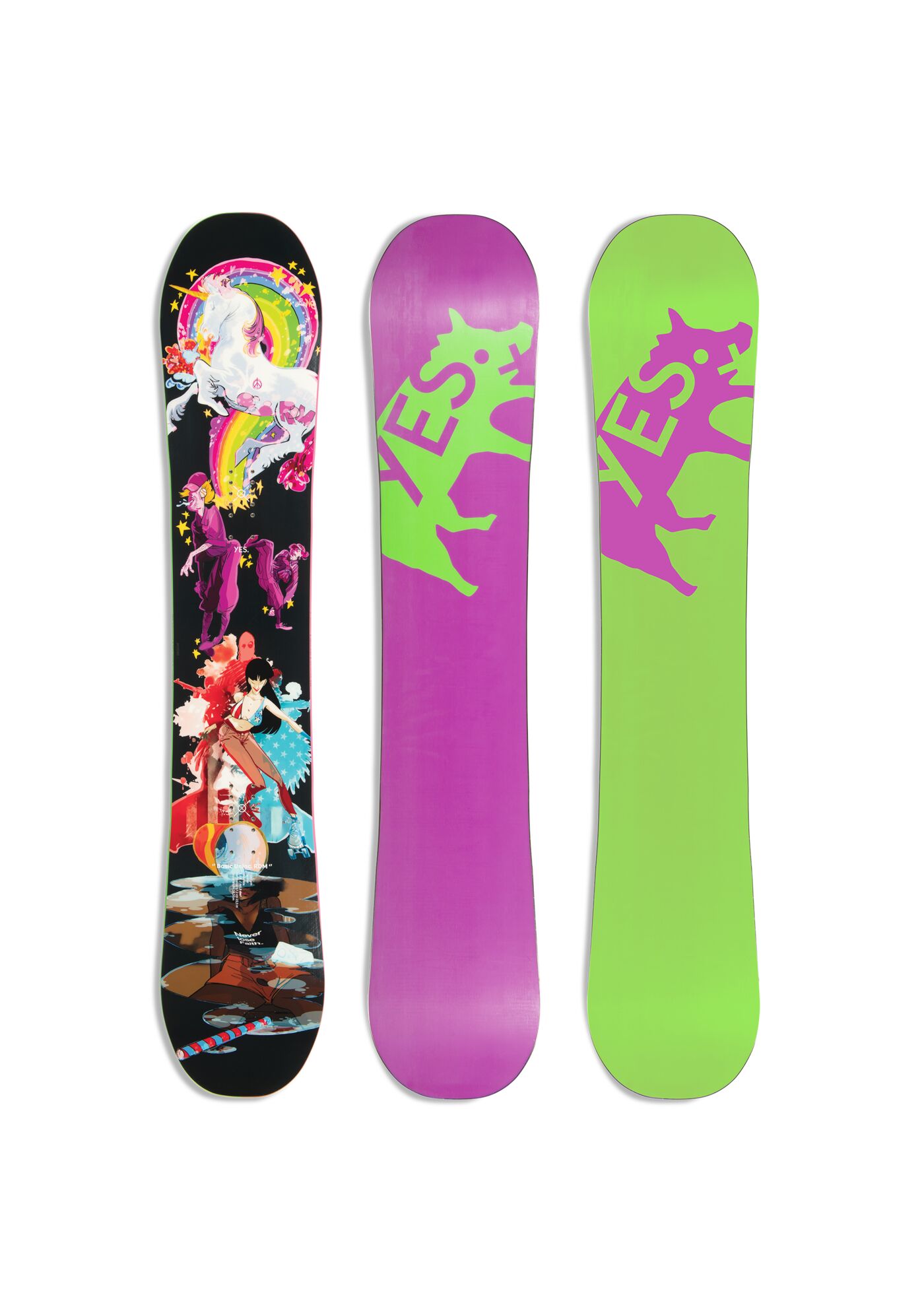 Placa snowboard Barbati YES Basic UnInc RDM 23/24 BLEM