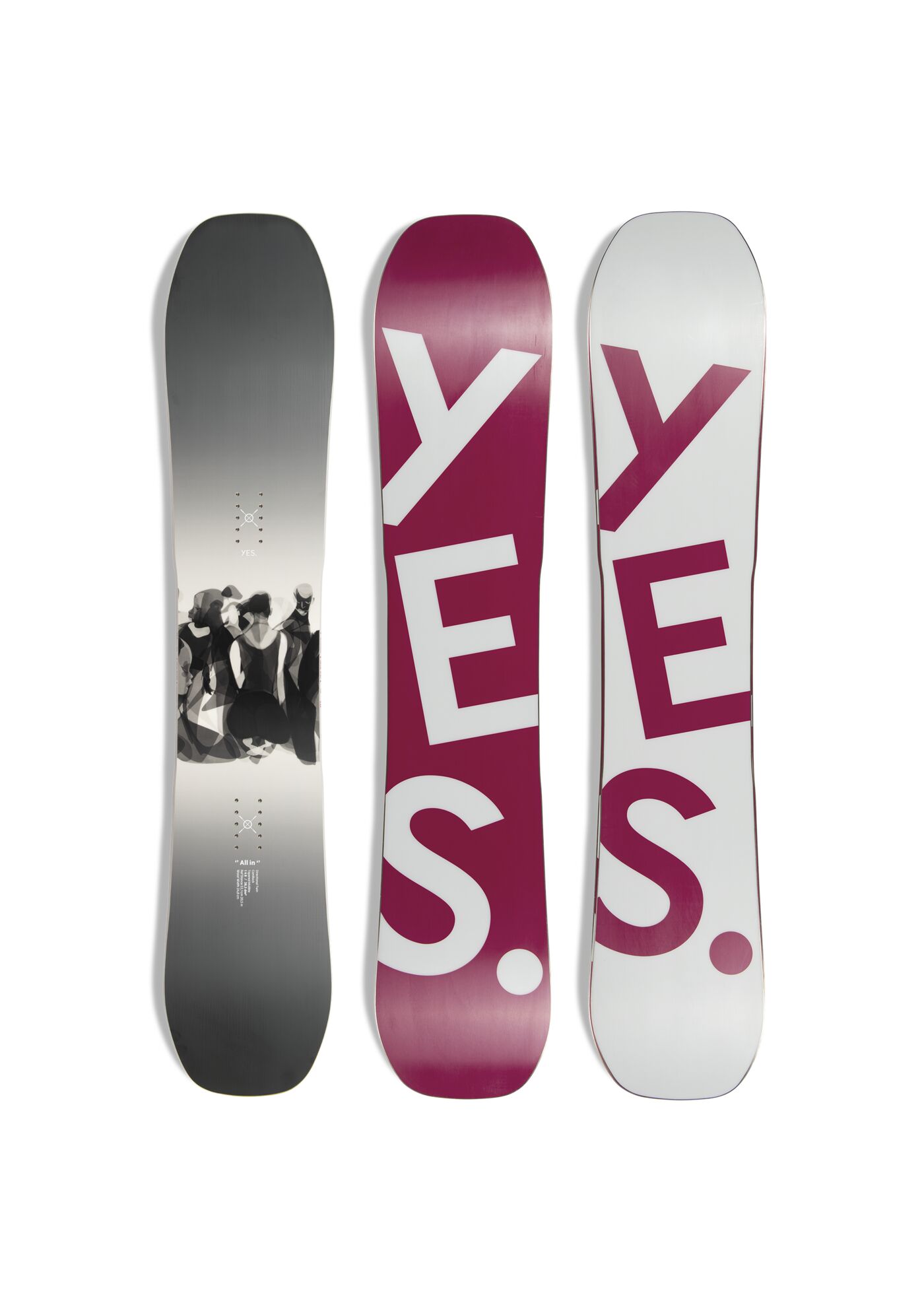 Placa snowboard Unisex YES All-In BLEM 23/24