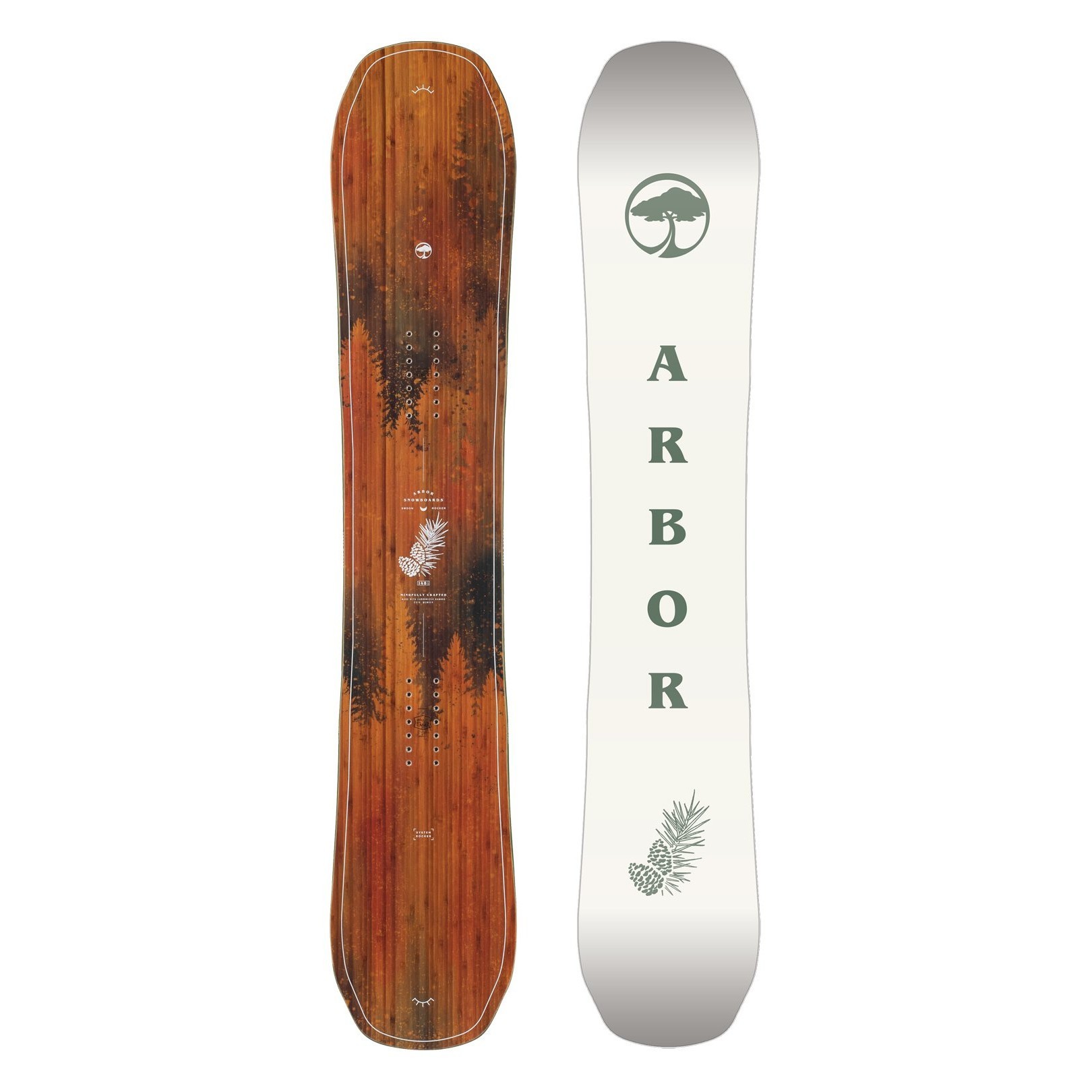 tin dispersion Kilauea Mountain Placa snowboard Femei Arbor Swoon Rocker 20/21 [Produs Nou - expus in  vitrina]