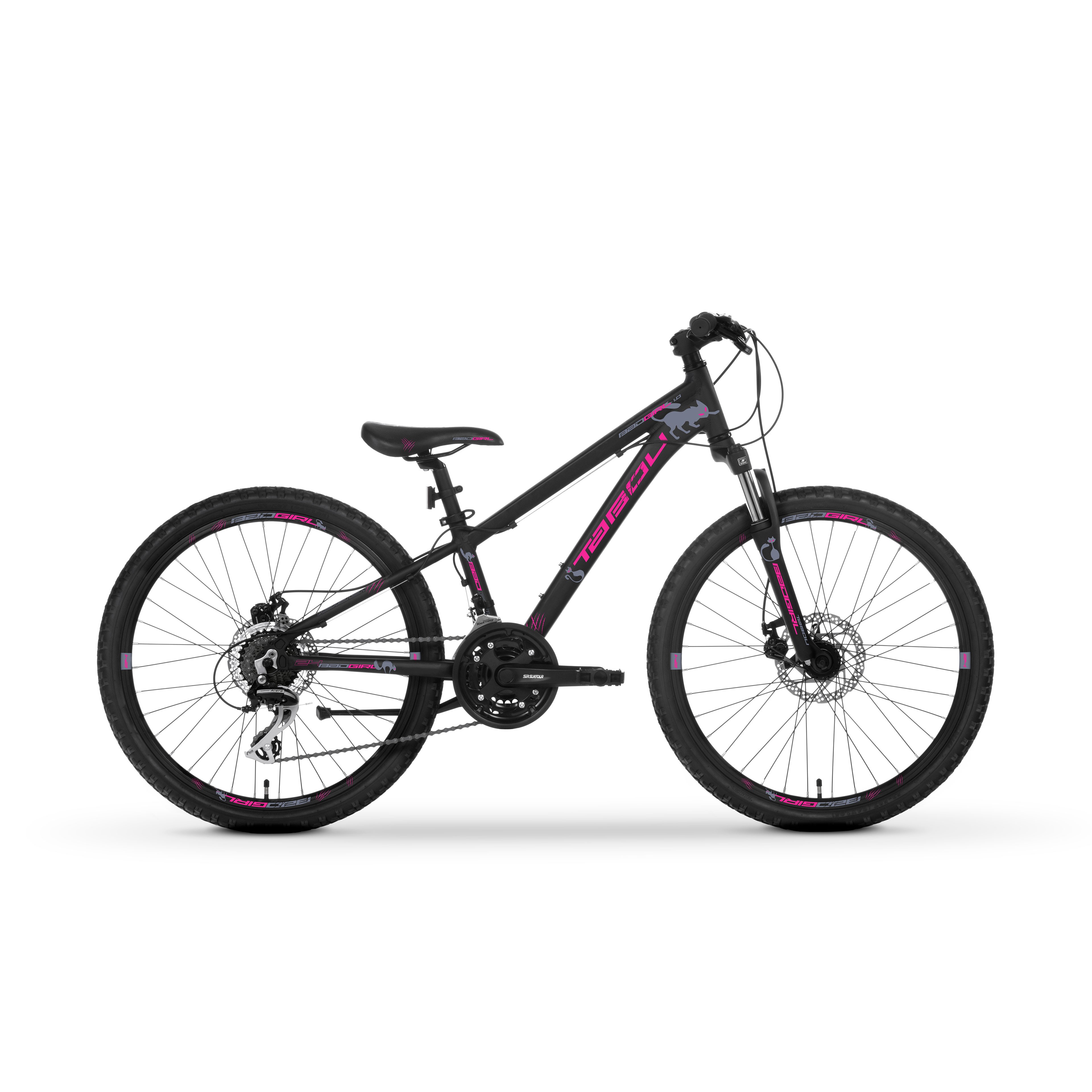 Sophie Goodwill Street Bicicleta de munte pentru copii Tabou Badgirl 24 1.0 Negru/Roz/Gri 2021 -  Biciclete de copii - Biciclete