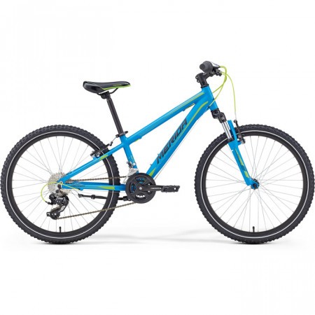 Bicicleta pentru copii Merida Matts J.24 Albastru-Verde-Negru 2016