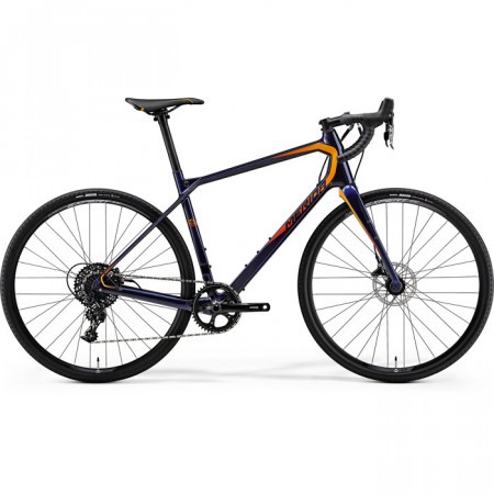 Bicicleta de gravel pentru barbati Merida Silex 6000 Bleumarin(Portocaliu/Rosu) 2018