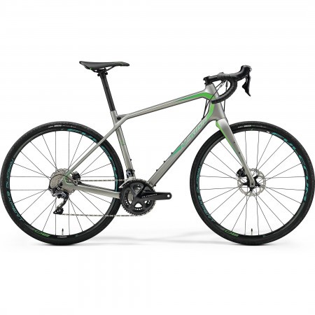 Bicicleta de gravel pentru barbati Merida Silex 7000 Gri(Verde) 2018