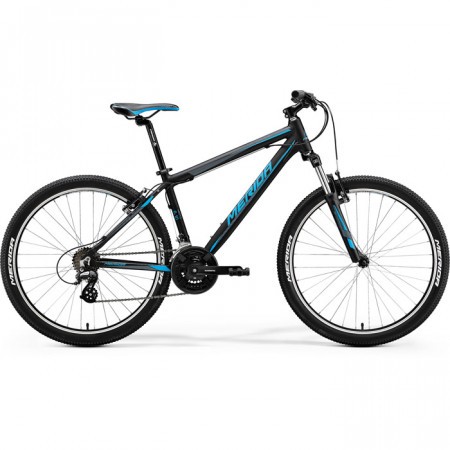 Bicicleta de munte pentru barbati Merida Matts 6.10-V Negru mat(Albastru) 2018