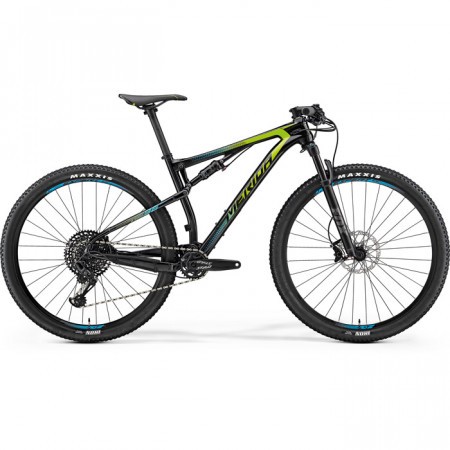 Bicicleta de munte pentru barbati Merida Ninety-Six 9.6000 Negru(Verde/Albastru) 2018