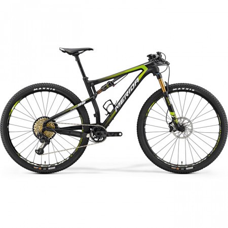 Bicicleta de munte pentru barbati Merida Ninety-Six 9.Team Negru(Verde/Alb) 2018