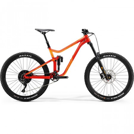 Bicicleta de munte pentru barbati Merida One-Sixty 600 Rosu(Mango) 2018