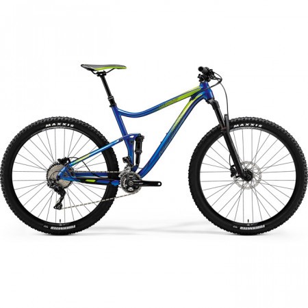 Bicicleta de munte pentru barbati Merida One-Twenty 9.XT-Edition Albastru(Verde) 2018