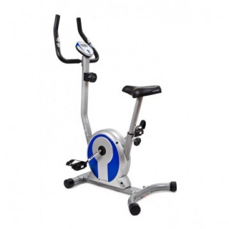 Bicicleta magnetica SMART- argintiu/albastru