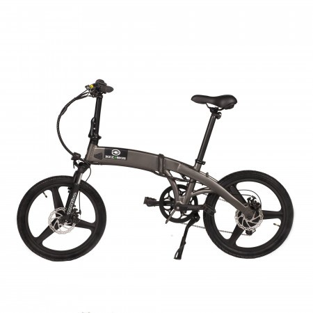 Bicicleta electrica pliabila Bizze Bikes Gri/Negru