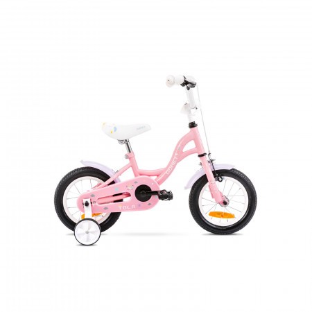 Bicicleta pentru copii Romet Tola 12 S/7 Roz/Alb 2021
