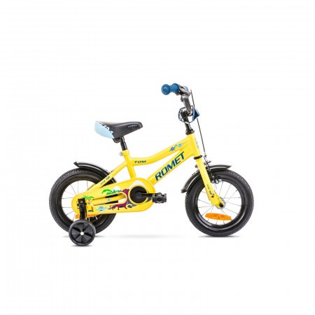 Bicicleta pentru copii Romet Tom 12 S/7 Galben/Albastru 2021