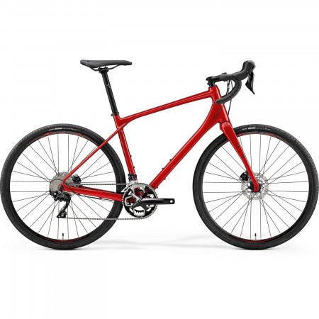 Bicicleta de gravel pentru barbati Merida Silex 400 Rosu inchis(Rosu) 2019