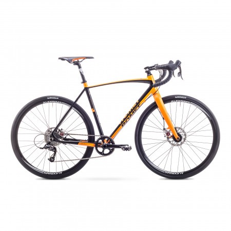 Bicicleta de gravel Unisex Romet Boreas 1 Portocaliu/Negru 2019