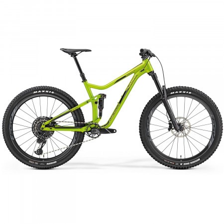 Bicicleta de munte full suspension pentru barbati Merida One-Forty 900 Verde(Negru) 2019
