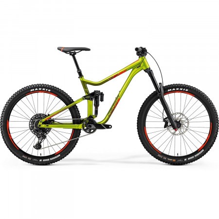 Bicicleta de munte full suspension pentru barbati Merida One-Sixty 600 Oliv(Rosu) 2019
