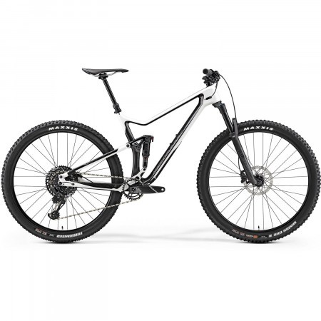 Bicicleta de munte full suspension pentru barbati Merida One-Twenty 9.6000 Alb/Negru 2019