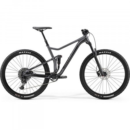 Bicicleta de munte full suspension pentru barbati Merida One-Twenty 9.600 Negru Metal(Argintiu inchis) 2019