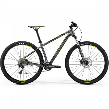 Bicicleta de munte pentru barbati Merida Big.Nine 300 Silk Antracit (Verde/Negru) 2019