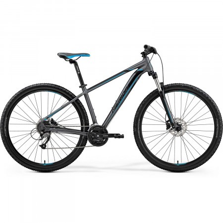 Bicicleta de munte pentru barbati Merida Big.Nine 40 Argintiu mat(Albastru/Negru) 2019