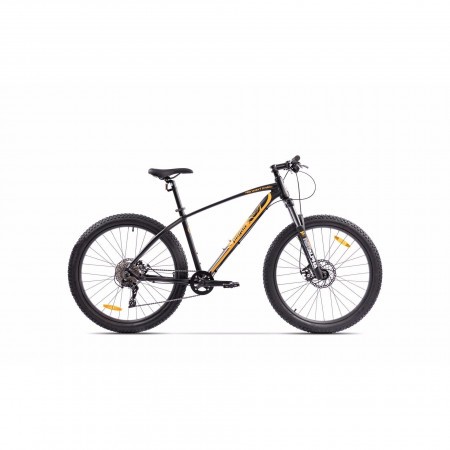 Bicicleta de munte pentru barbati Pegas Drumuri Grele 17 inch Negru/Rosu