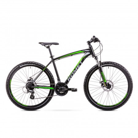 Bicicleta de munte pentru barbati Romet Rambler R6.3 Negru/Lime 2019