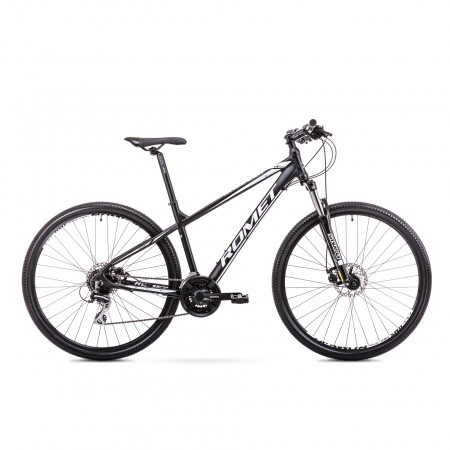 Bicicleta de munte pentru Barbati Romet Rambler R9.2 Negru/Alb 2019