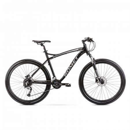 Bicicleta de munte pentru barbati Romet Rambler Fit 27.5 Negru/Argintiu 2022