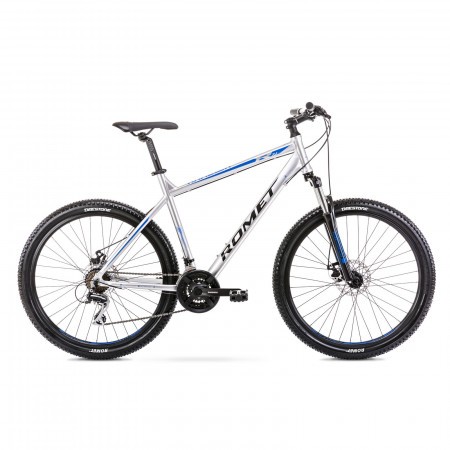 Bicicleta de munte pentru barbati Romet Rambler R7.1 Argintiu 2021