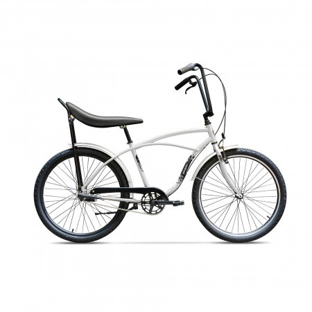 Bicicleta de oras pentru barbati Pegas Strada 1 Aluminiu 3S Alb Perlat