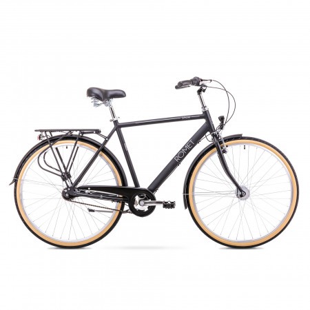 Bicicleta de oras pentru Barbati Romet Grom 7S Negru 2019