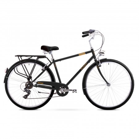 Bicicleta de oras pentru Barbati Romet Vintage M Negru 2019