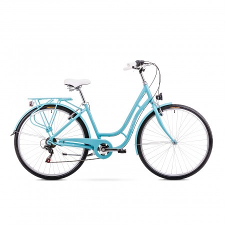 Bicicleta de oras pentru Femei Romet Luiza 6S Albastru 2019