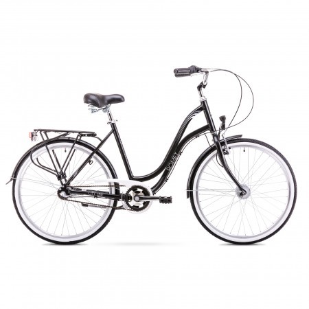 Bicicleta de oras pentru Femei Romet Pop Art 26 Negru 2019