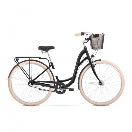 Bicicleta de oras pentru femei Romet Sonata Classic Negru 2021