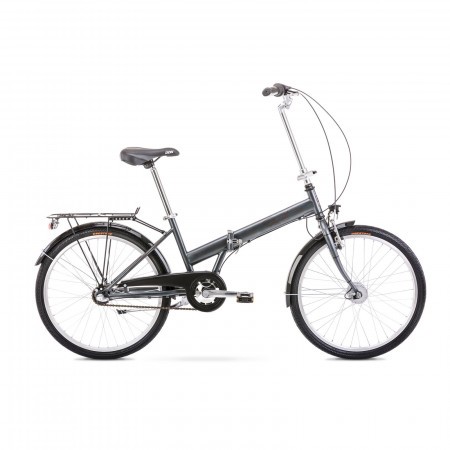 Bicicleta pliabila unisex Romet Jubilat 2 S/15 Grafit 2021