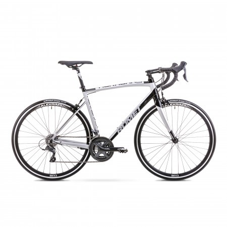 Bicicleta de sosea pentru barbati Romet Huragan 2+ Argintiu/Negru 2019